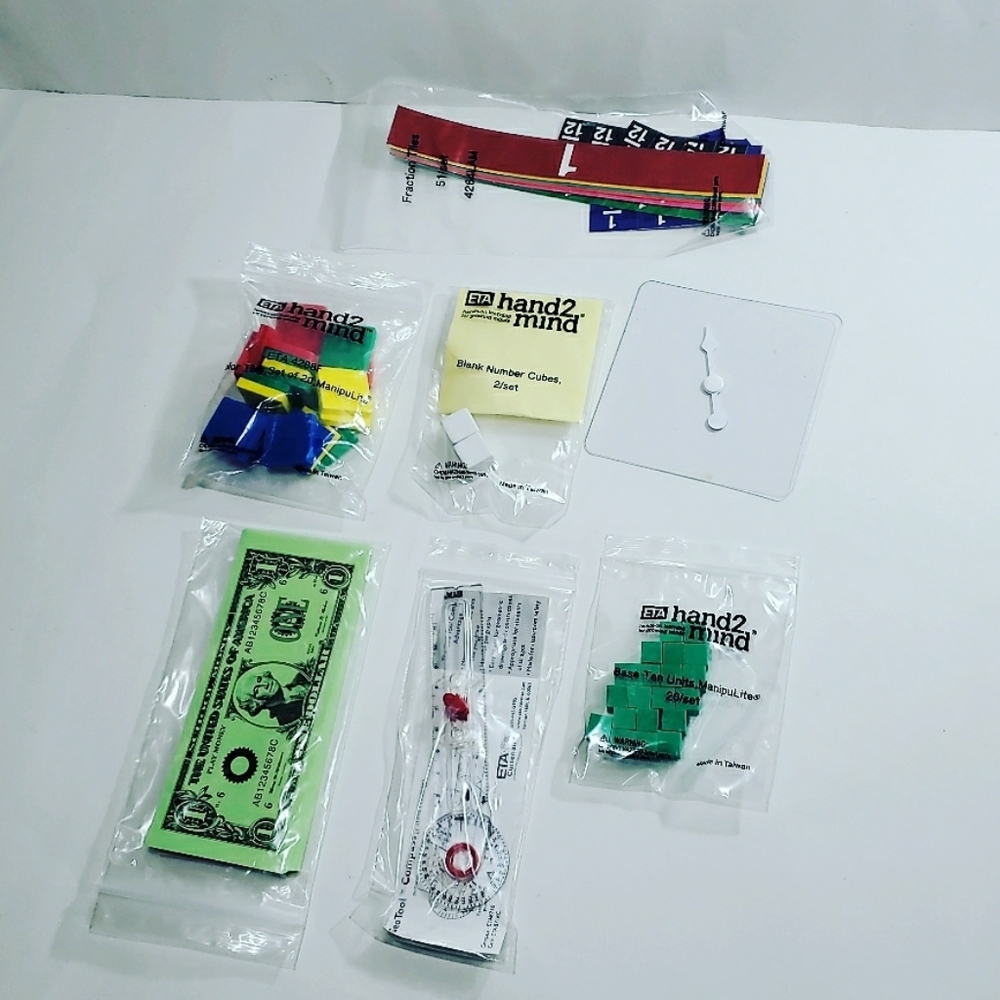Math 2009 student Manipulative Math Kit Grd 5-6 - Picture 3 of 4